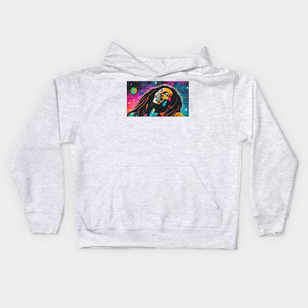 BOB MARLEY-LEGENDARY 7 Kids Hoodie by MAXIMUM STREET COUTURE